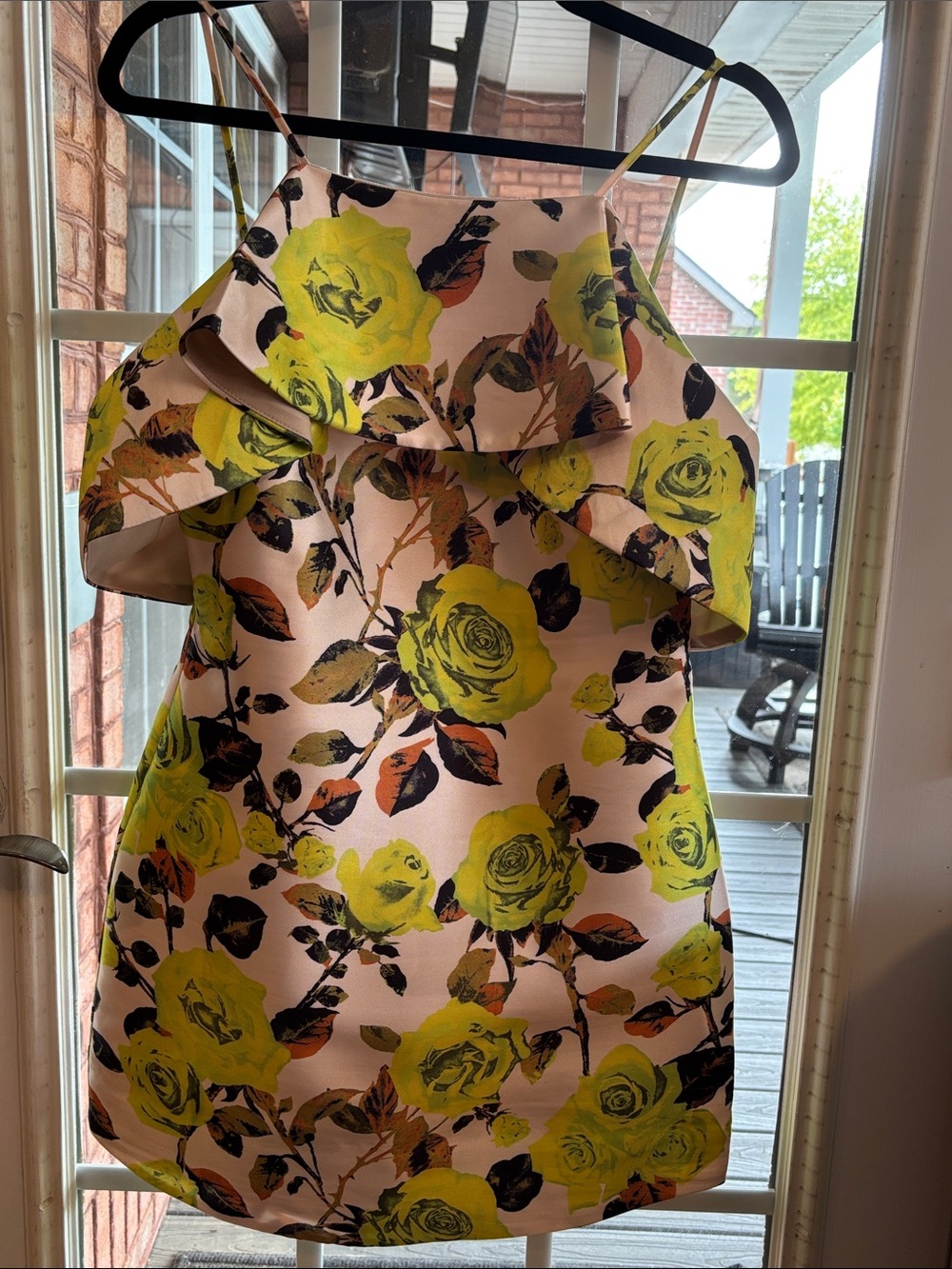 Ark & Co. Fitted Floral Dress Small